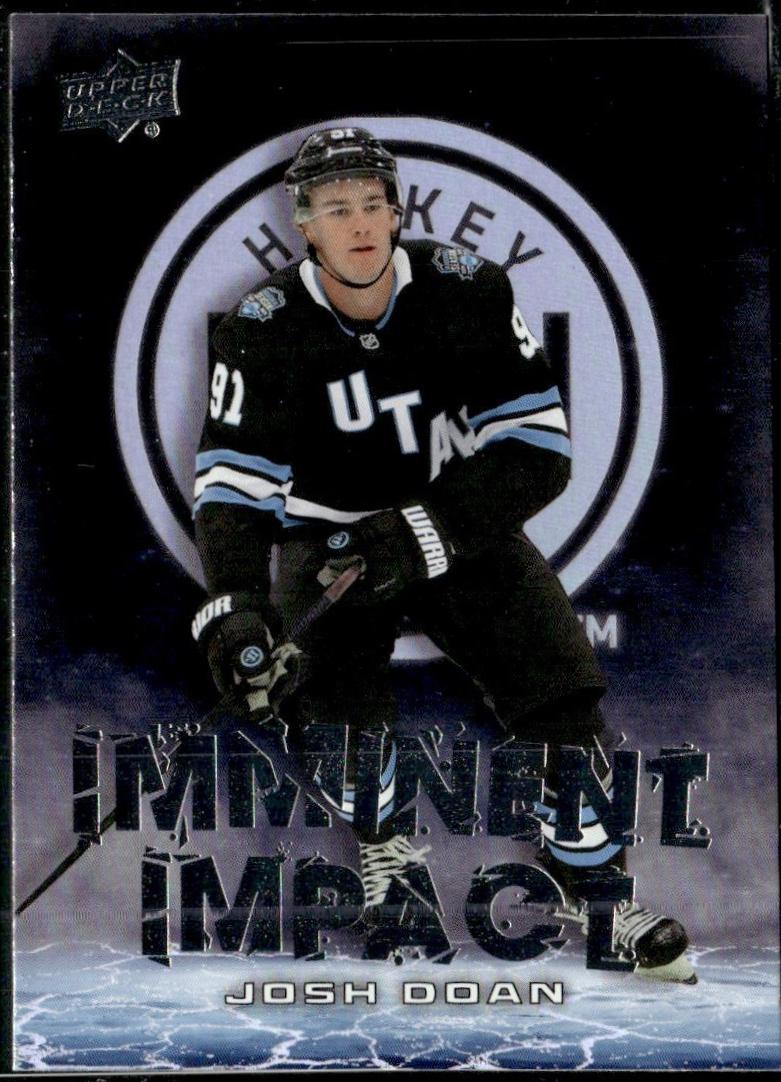 Josh Doan #II-7 2024 Upper Deck Overtime Imminent Impact Hockey