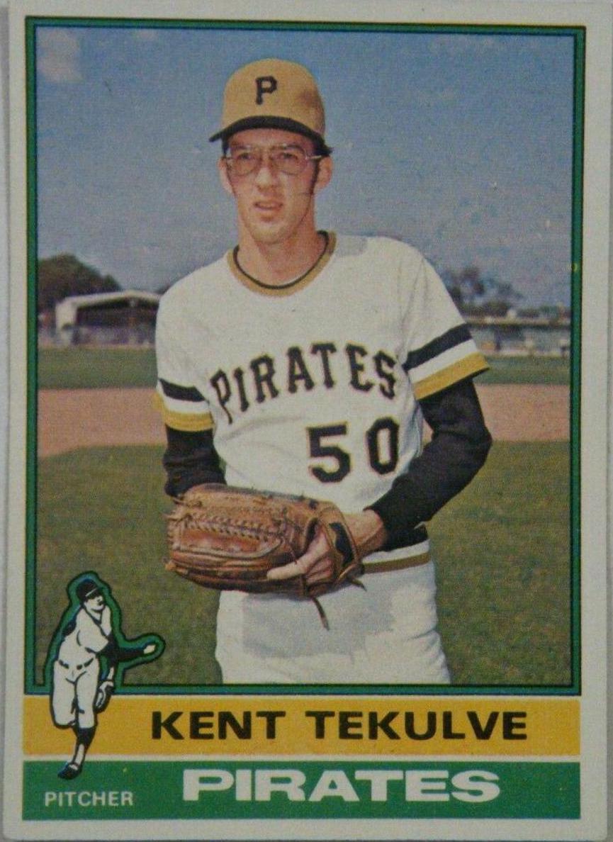 Kent Tekulve #112 Baseball Cards 1976 Topps