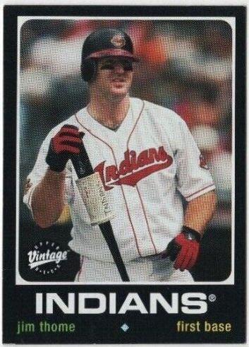 Jim Thome #40 Baseball Cards 2002 Upper Deck Vintage