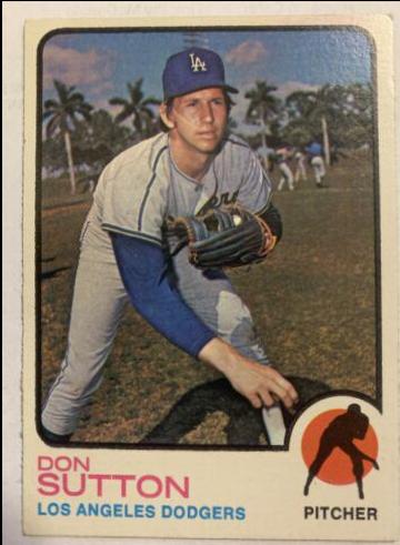 Don Sutton #10 Baseball Cards 1973 Topps