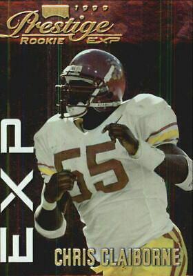 CHRIS CLAIBORNE #34 Football Cards 1999 Playoff Prestige Exp