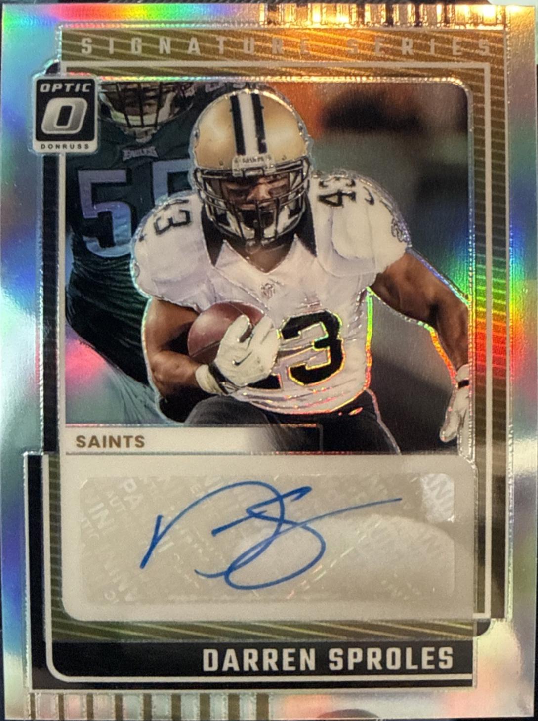 2025 Darren Sproles #SSH-DS