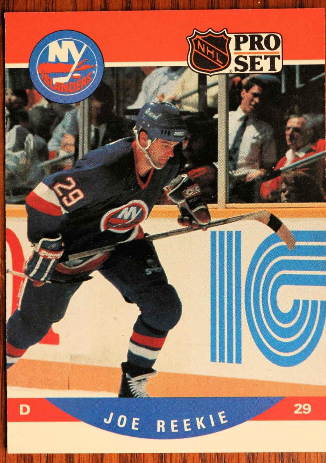 Joe Reekie #487 Hockey Cards 1990 Pro Set
