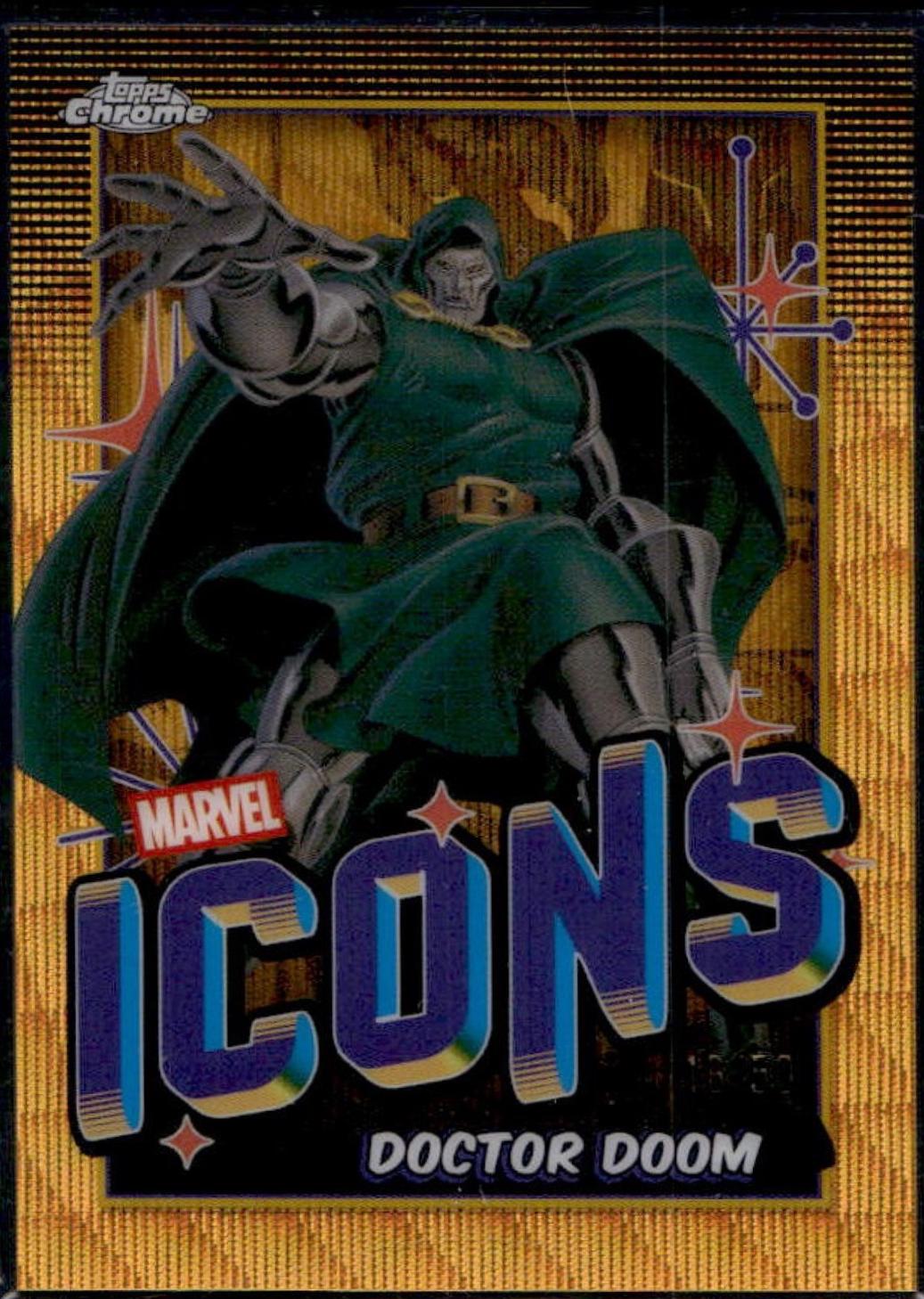 2025 Doctor Doom [Gold Wave Refractor] #MI-1
