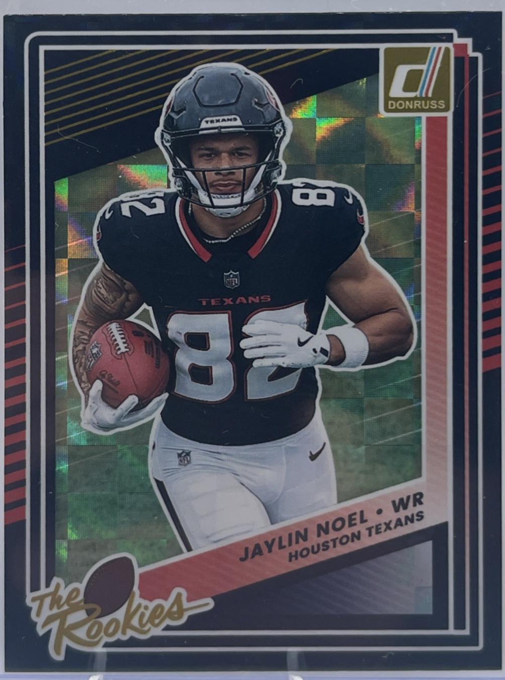 Jaylin Noel #30 2025 Panini Donruss The Rookies Football