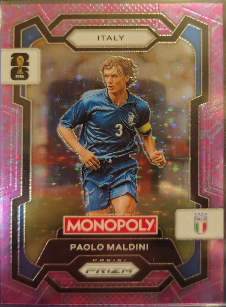 Paolo Maldini [Sparkle Pink] #37 Prices | 2026 Panini Prizm