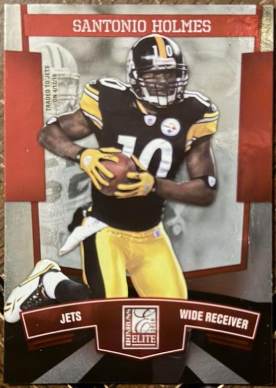 Santonio Holmes #78 2010 Panini Donruss Elite Football