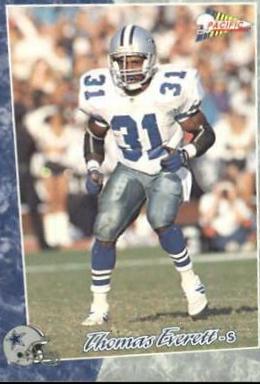 Thomas Everett #5 Football Cards 1993 Pacific
