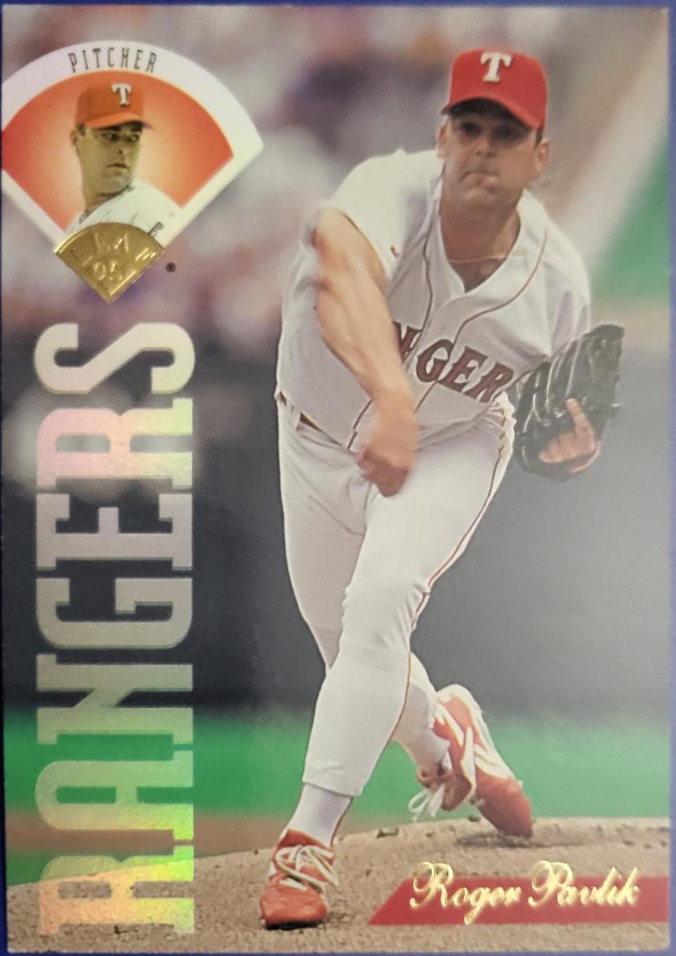 Roger Pavlik #20 Baseball Cards 1995 Leaf
