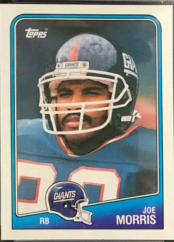 Joe Morris #273 Football Cards 1988 Topps