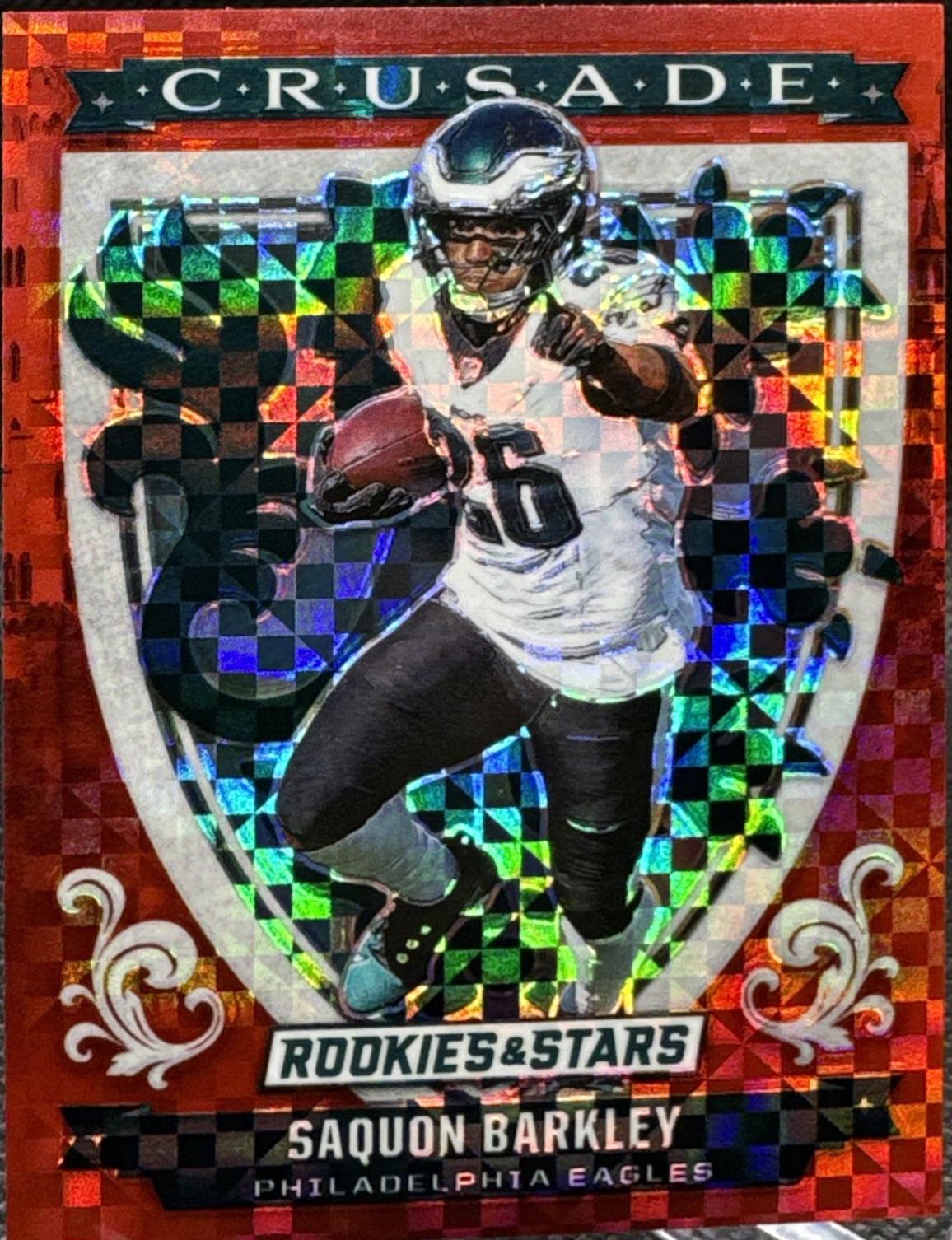 2025 Saquon Barkley [Red Plaid] #7