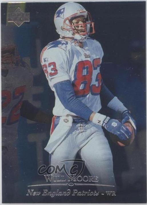 Will Moore #18 Football Cards 1996 Upper Deck Silver