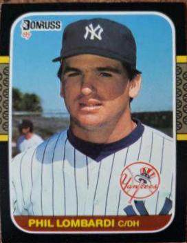 Phil Lombardi #401 Baseball Cards 1987 Donruss