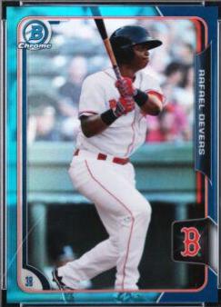 Rafael Devers [Chrome Blue Refractor] #106