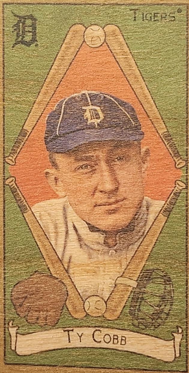 Ty Cobb [Wood Stock]