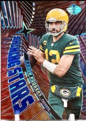 Aaron Rodgers [Red Blue] #SS-4
