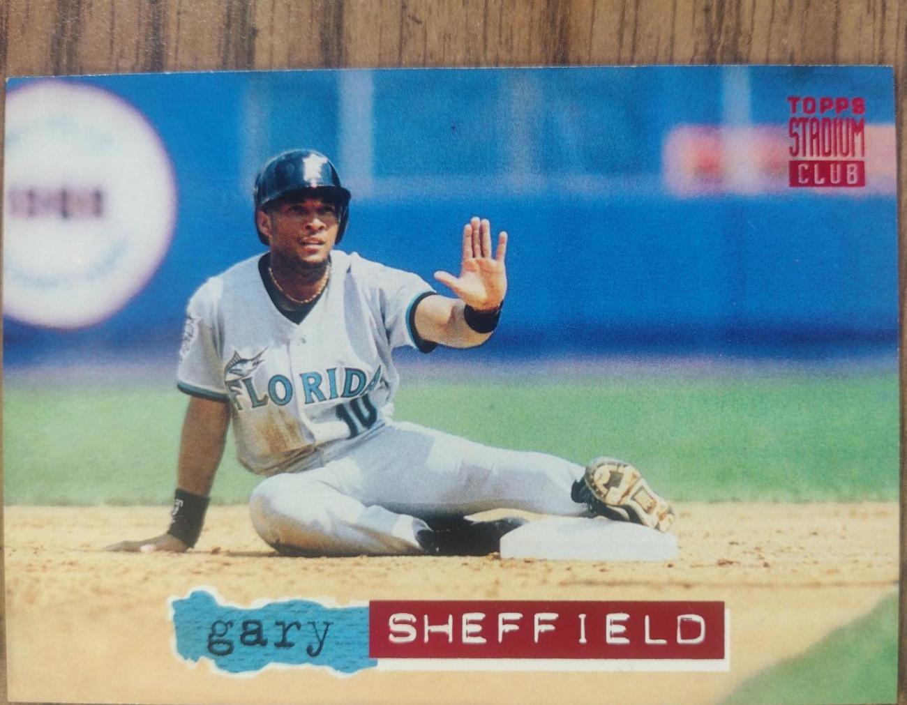 Gary Sheffield #4 Baseball Cards 1994 Stadium Club