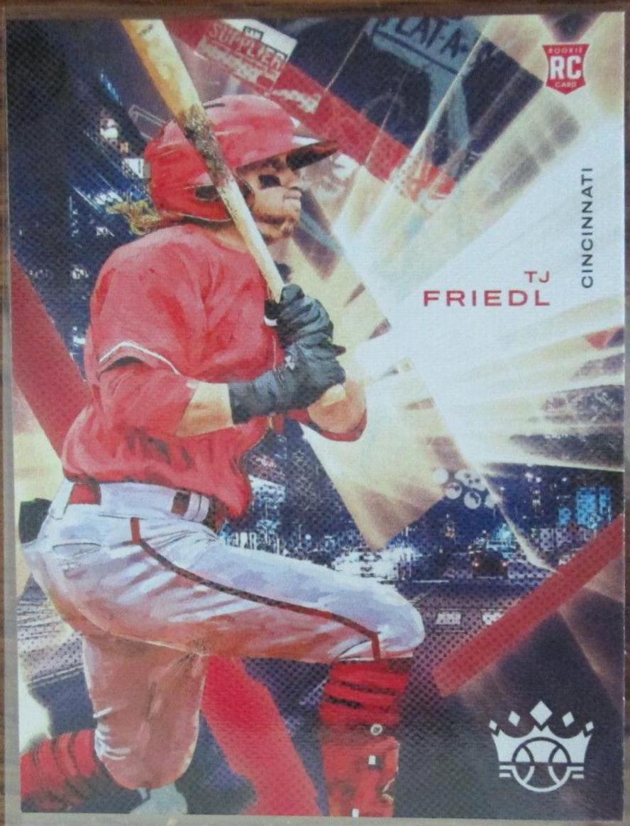 TJ Friedl #83 Baseball Cards 2022 Panini Diamond Kings