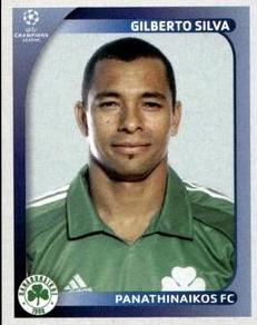 Gilberto Silva #393 2008 Panini UEFA Champions League Sticker