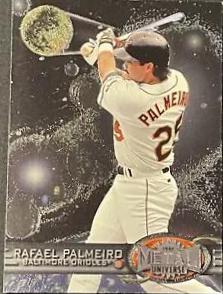 Rafael Palmeiro #7 Baseball Cards 1997 Metal Universe