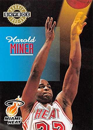 Harold Miner #360 Basketball Cards 1992 Skybox
