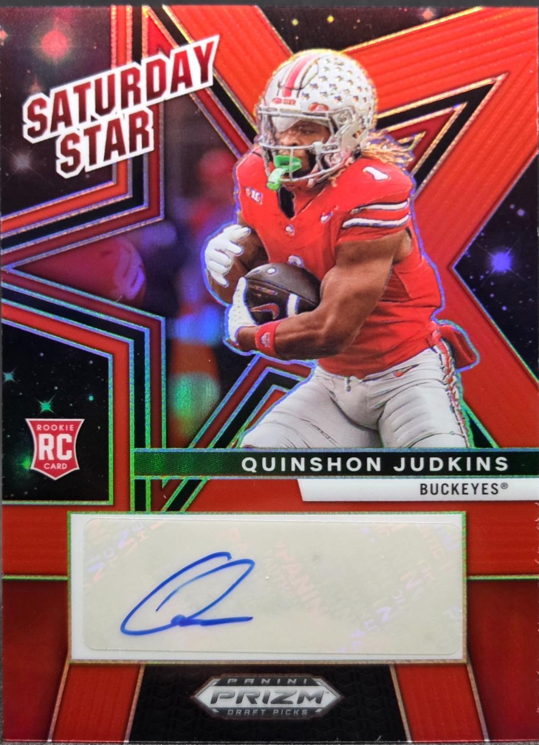 Quinshon Judkins [Red] #SSS-QJS