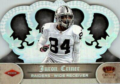 Juron Criner [Silver] #200 Prices | 2012 Panini Crown Royale | Football ...