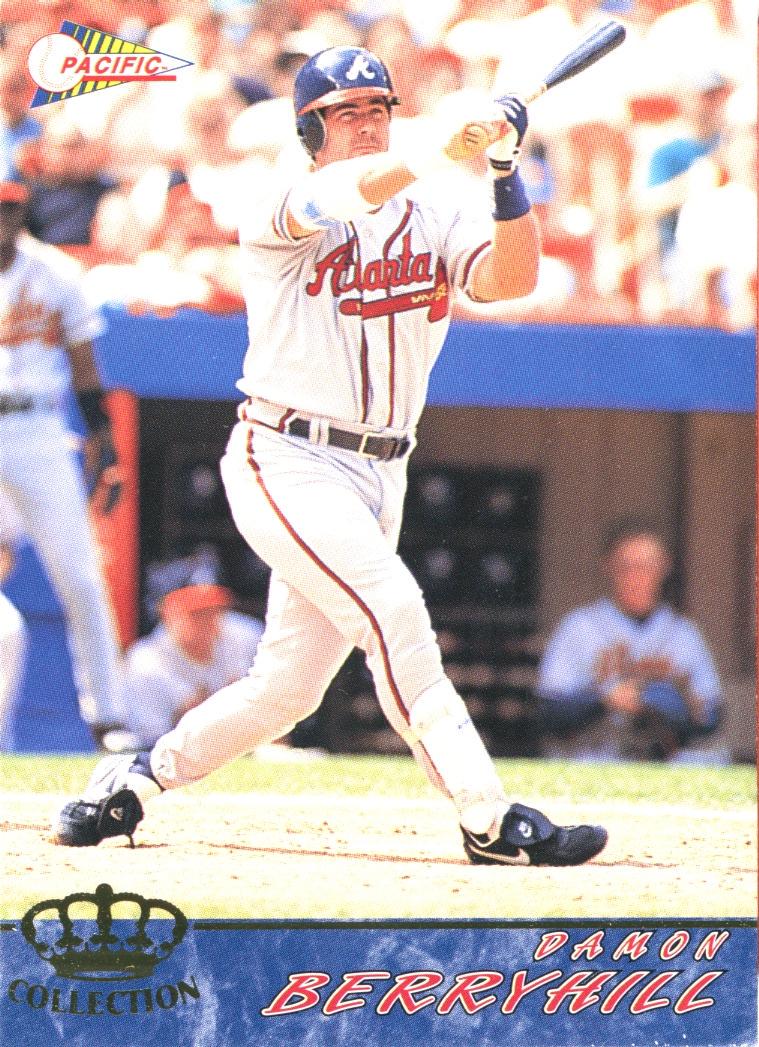 Damon Berryhill #3 Baseball Cards 1994 Pacific Crown Collection