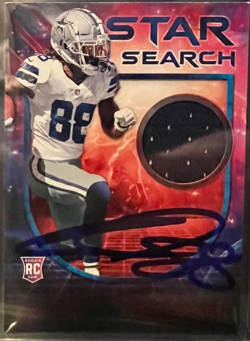CeeDee Lamb #SS-CL Football Cards 2020 Panini Rookies & Stars Search Relics