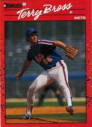 Terry Bross #502 Baseball Cards 1990 Donruss