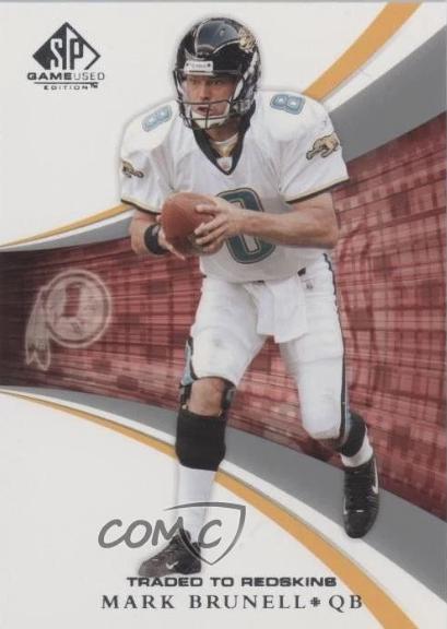 Mark Brunell #98 2004 Sp Game Used Football