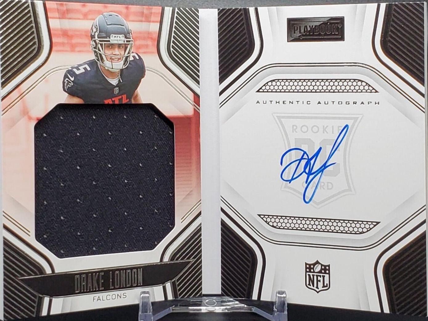 Drake London #207 2022 Panini Playbook Football