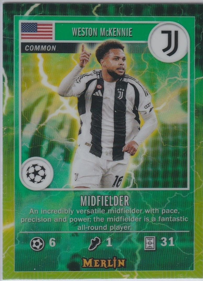 2024 Weston McKennie #MG-50