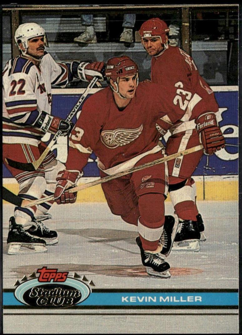 Kevin Miller #286 1991 Stadium Club Hockey