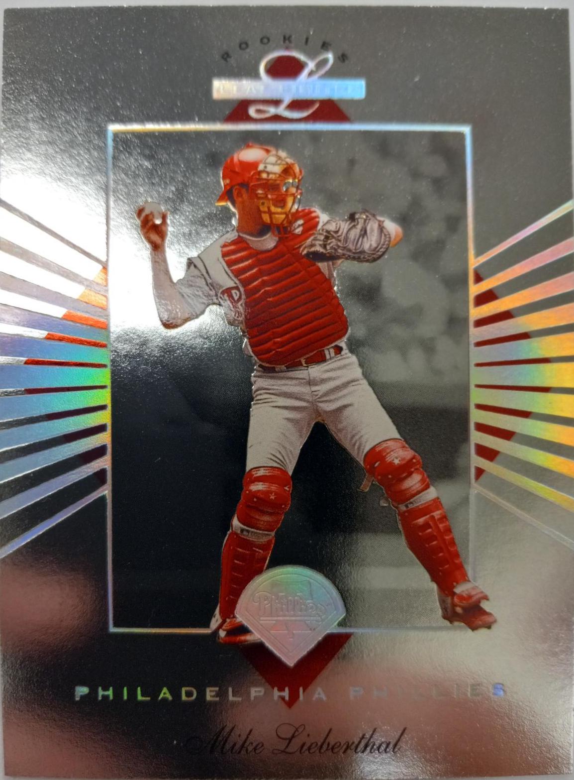 Mike Lieberthal #27 Baseball Cards 1994 Leaf Limited Rookie