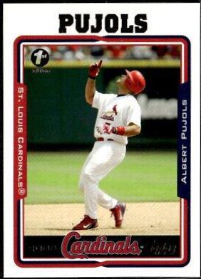 Albert Pujols #100 2005 Topps Baseball