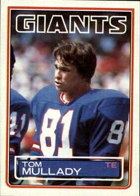 Tom Mullady #131 Football Cards 1983 Topps