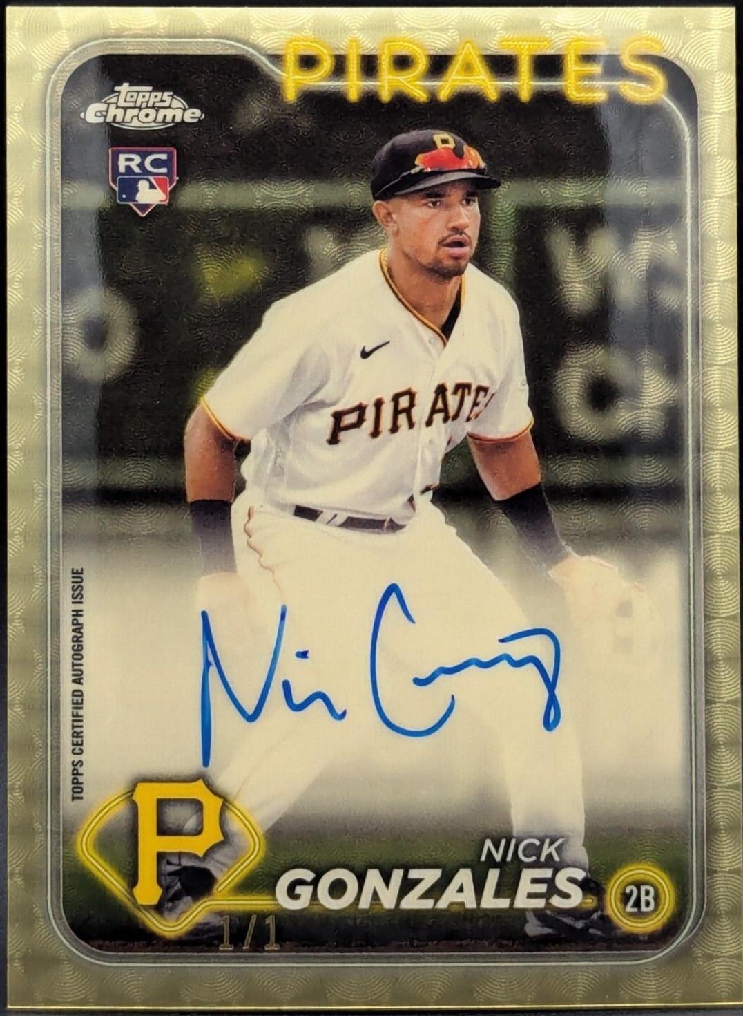 Nick Gonzales [Gold] #RCA-NG