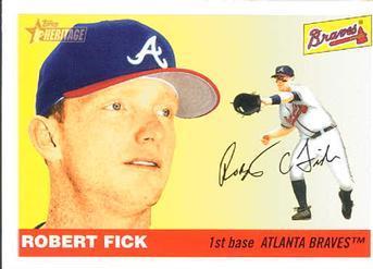 Robert Fick #57 Baseball Cards 2004 Topps Heritage