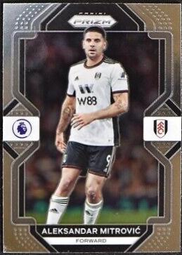 Aleksandar Mitrovic #61 Soccer Cards 2022 Panini Prizm Premier League