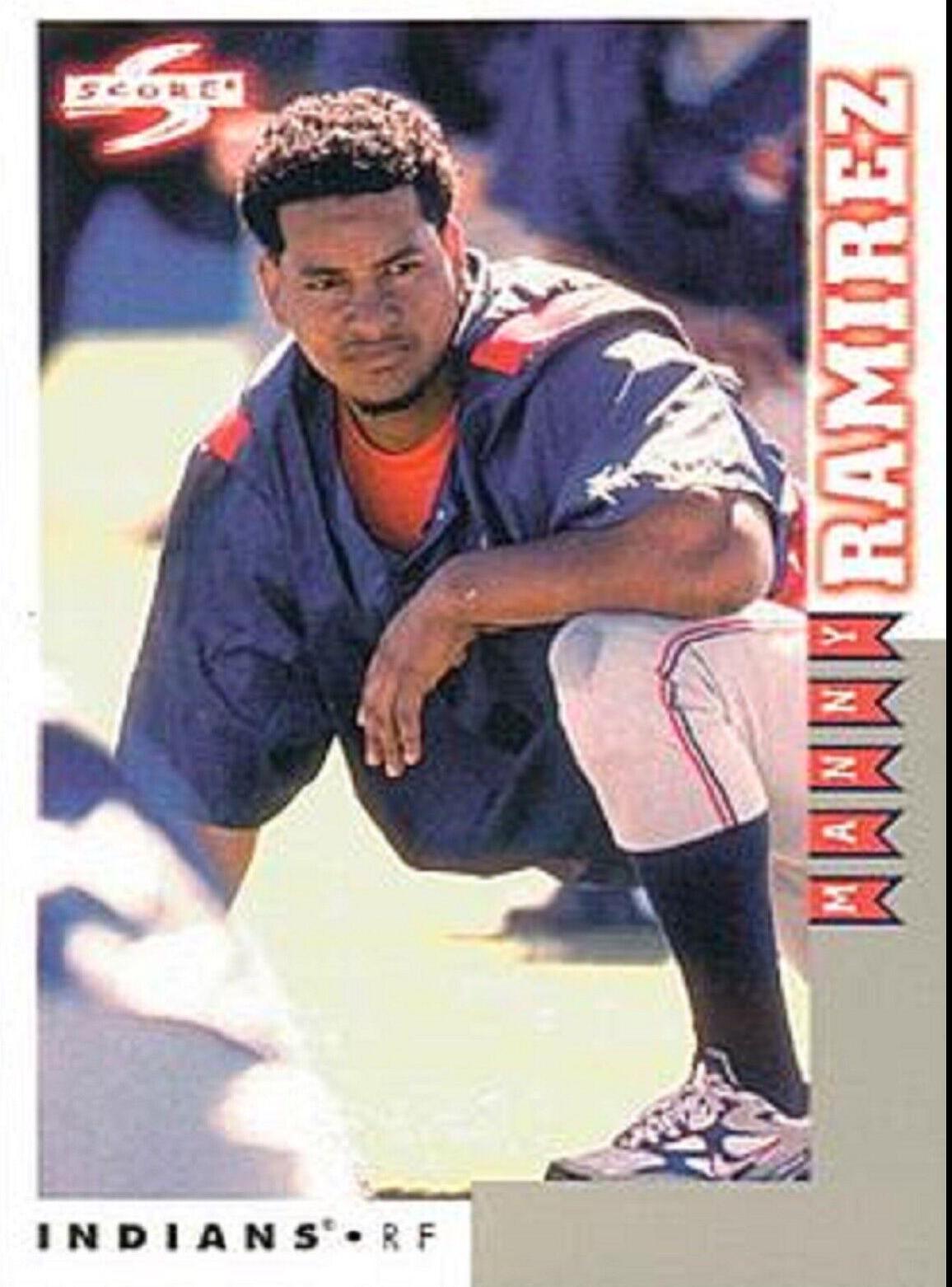 Manny Ramirez #40 Baseball Cards 1998 Score Rookie Traded