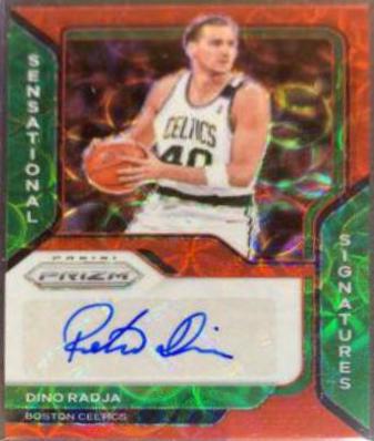 Dino Radja Basketball Cards 2020 Panini Prizm Sensational Signatures