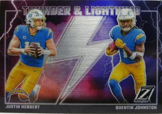Justin Herbert, Quentin Johnston