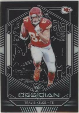 Travis Kelce #2 Football Cards 2019 Panini Obsidian