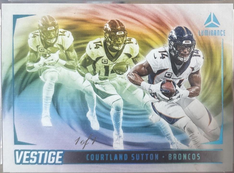 Courtland Sutton [Platinum] #VES-CSN