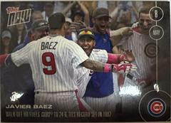 Javier Baez #60 Baseball Cards 2016 Topps Now Prices