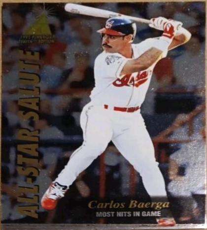 Zenith Edition Carlos Delgado #14 Baseball Cards 1995 Pinnacle