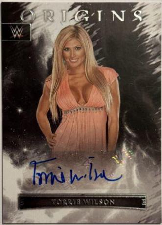 Torrie Wilson #5 Wrestling Cards 2023 Panini Chronicles WWE Origins Autograph