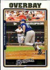 Lyle Overbay #4 Baseball Cards 2005 Topps