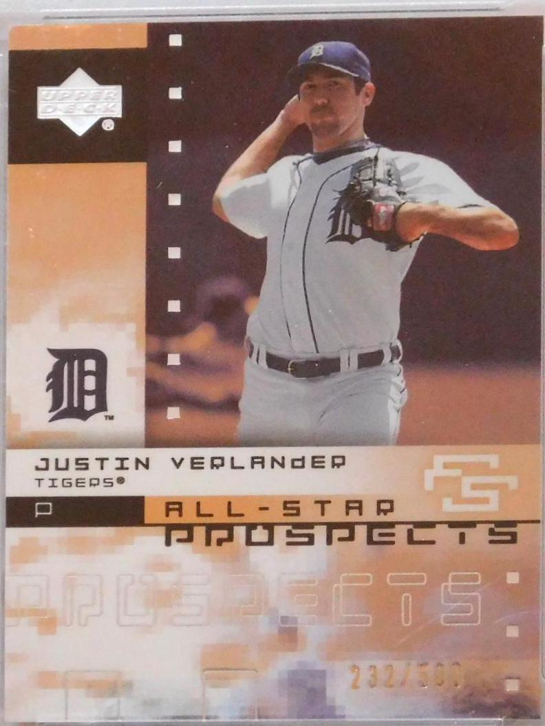 Justin Verlander #AS-JV Baseball Cards 2007 Upper Deck Future Stars
